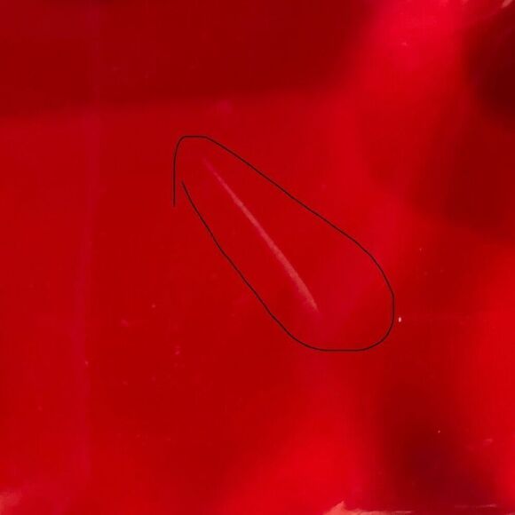 DREAM PAIRS Women’s Square Tor Chunky Knee High Red Boots Side Zip Size 9 - Picture 9 of 9